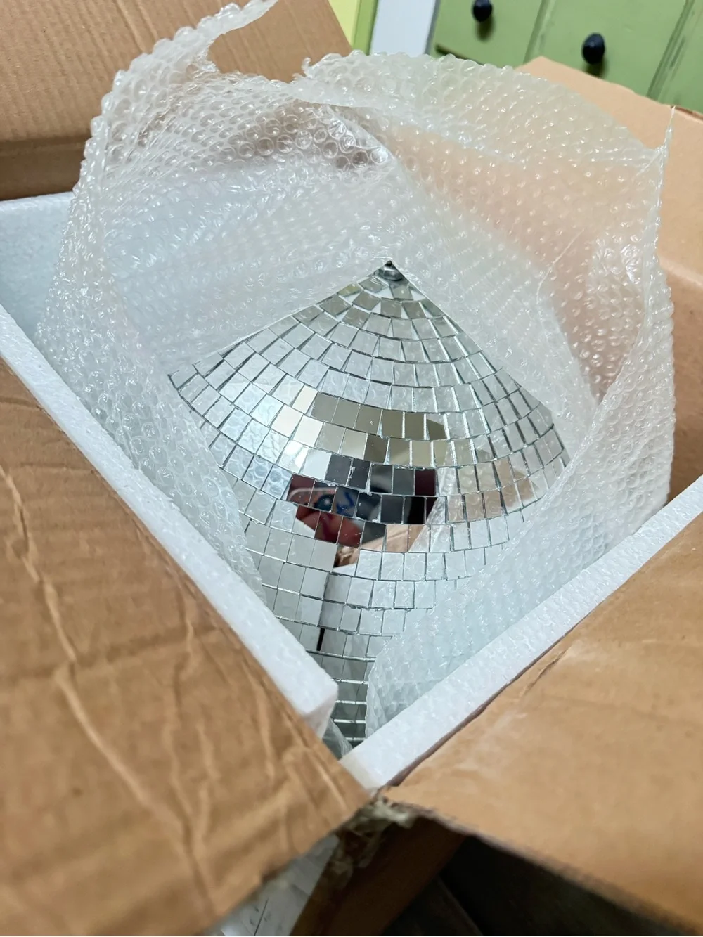 BRAND NEW 15.5” Disco Ball